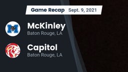 Recap: McKinley  vs. Capitol  2021