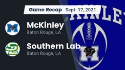 Recap: McKinley  vs. Southern Lab  2021