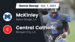 Recap: McKinley  vs. Central Catholic  2021