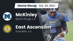 Recap: McKinley  vs. East Ascension  2021