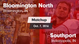 Matchup: Bloomington North vs. Southport  2016