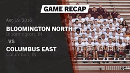 Recap: Bloomington North  vs. Columbus East  2016