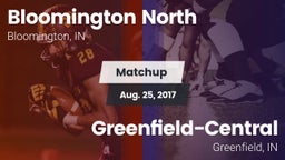 Matchup: Bloomington North vs. Greenfield-Central  2017