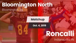 Matchup: Bloomington North vs. Roncalli  2019