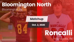 Matchup: Bloomington North vs. Roncalli  2020