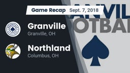 Recap: Granville  vs. Northland  2018