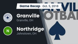Recap: Granville  vs. Northridge  2018