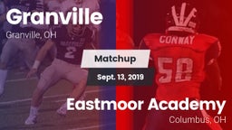 Matchup: Granville vs. Eastmoor Academy  2019