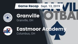 Recap: Granville  vs. Eastmoor Academy  2019