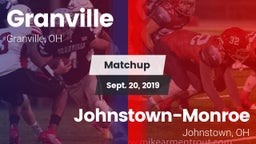Matchup: Granville vs. Johnstown-Monroe  2019