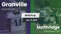 Matchup: Granville vs. Northridge  2019