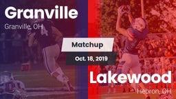 Matchup: Granville vs. Lakewood  2019