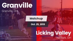 Matchup: Granville vs. Licking Valley  2019