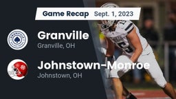 Recap: Granville  vs. Johnstown-Monroe  2023