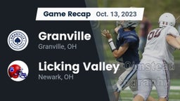 Recap: Granville  vs. Licking Valley  2023