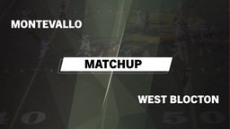 Matchup: Montevallo High vs. West Blocton  2016