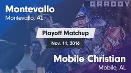 Matchup: Montevallo High vs. Mobile Christian  2016