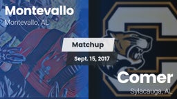 Matchup: Montevallo High vs. Comer  2017