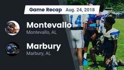 Recap: Montevallo  vs. Marbury  2018