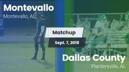 Matchup: Montevallo High vs. Dallas County  2018