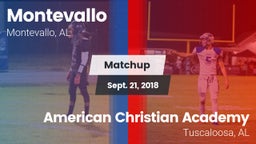 Matchup: Montevallo High vs. American Christian Academy  2018