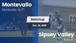 Matchup: Montevallo High vs. Sipsey Valley  2018