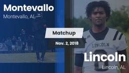Matchup: Montevallo High vs. Lincoln  2018