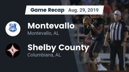 Recap: Montevallo  vs. Shelby County  2019