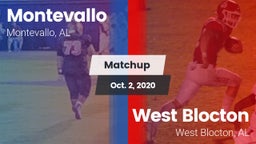Matchup: Montevallo High vs. West Blocton  2020