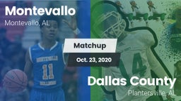 Matchup: Montevallo High vs. Dallas County  2020