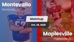 Matchup: Montevallo High vs. Maplesville  2020