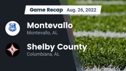 Recap: Montevallo  vs. Shelby County  2022