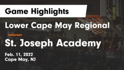 Lower Cape May Regional  vs  St. Joseph Academy Game Highlights - Feb. 11, 2022