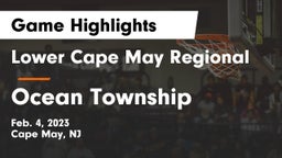 Lower Cape May Regional  vs Ocean Township  Game Highlights - Feb. 4, 2023
