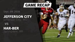 Recap: Jefferson City  vs. Har-Ber  2016