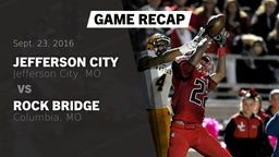 Recap: Jefferson City  vs. Rock Bridge  2016