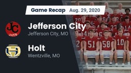 Recap: Jefferson City  vs. Holt  2020