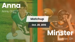 Matchup: Anna  vs. Minster  2016