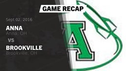 Recap: Anna  vs. Brookville  2016