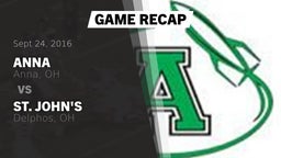 Recap: Anna  vs. St. John's  2016