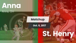 Matchup: Anna  vs. St. Henry  2017