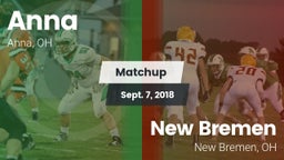 Matchup: Anna  vs. New Bremen  2018