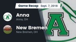 Recap: Anna  vs. New Bremen  2018