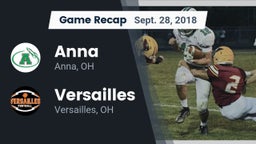Recap: Anna  vs. Versailles  2018