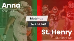 Matchup: Anna  vs. St. Henry  2019