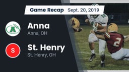 Recap: Anna  vs. St. Henry  2019