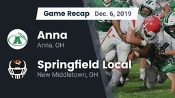 Recap: Anna  vs. Springfield Local  2019