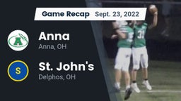 Recap: Anna  vs. St. John's  2022