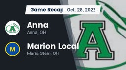 Recap: Anna  vs. Marion Local  2022
