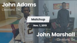Matchup: John Adams High vs. John Marshall  2019